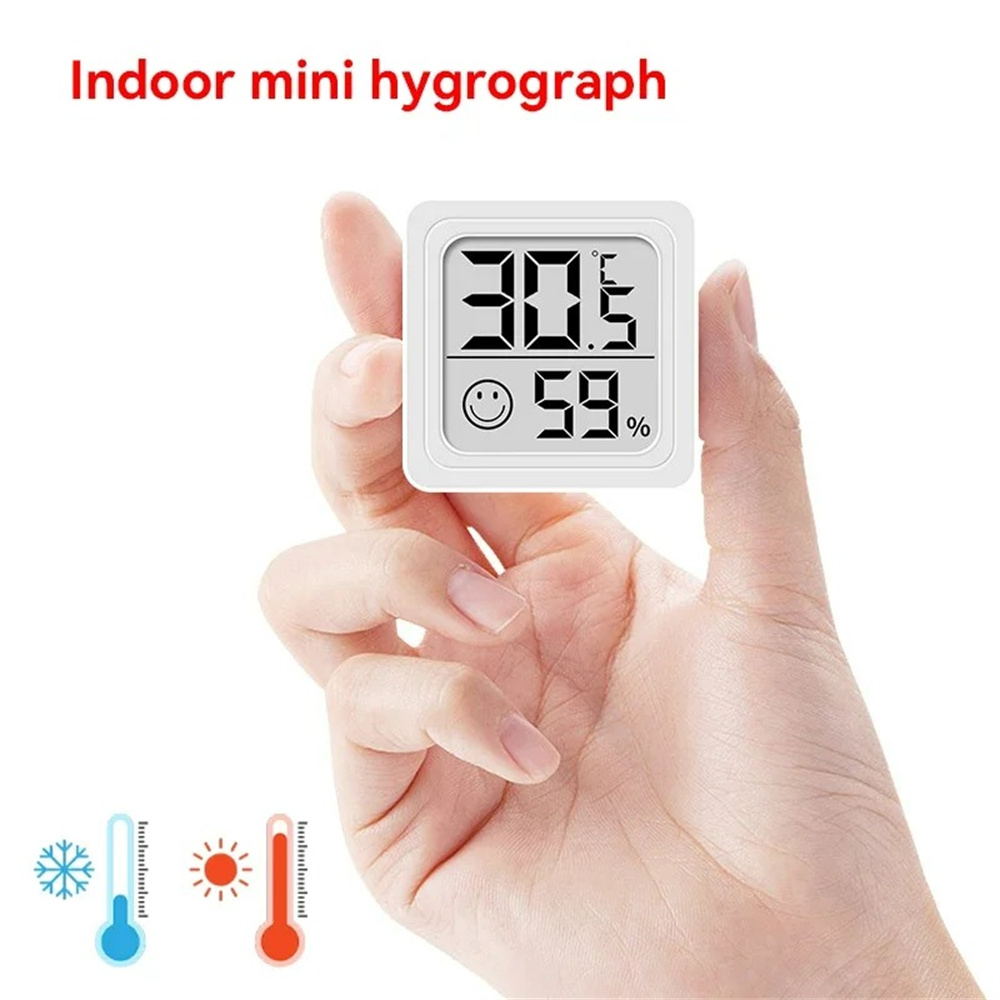 Portable LCD Digital Thermomet - Digital Hygrometer Probe recension och pris