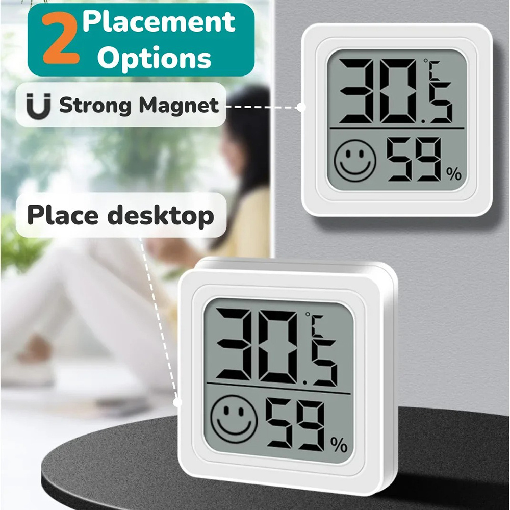 Portable LCD Digital Thermomet - Digital Hygrometer Probe recension och pris