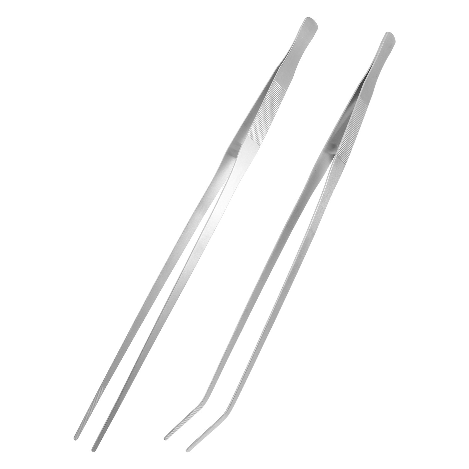 2Pcs Long Tweezers Stainless S - Feeding Tong Stainless recension och pris