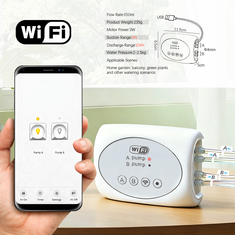 Wifi Timer Dual Outlets Pump D - Timer Dual Outlet recension och pris