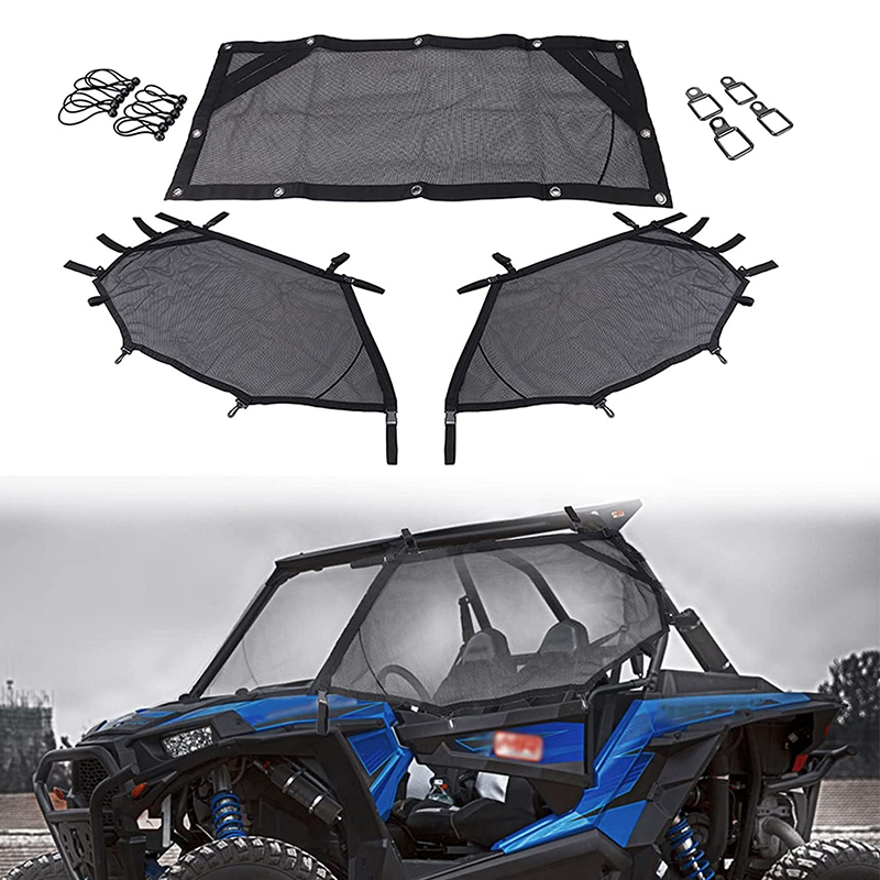 Front Rear Window Wind Screen  - Screen Top Mesh recension och pris
