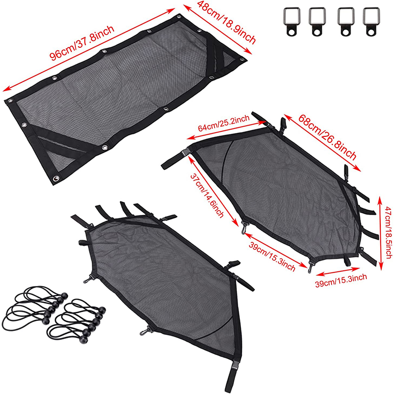 Front Rear Window Wind Screen  - Screen Top Mesh recension och pris