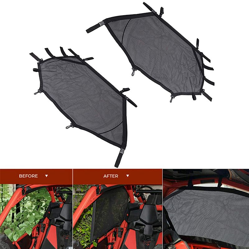 Front Rear Window Wind Screen  - Screen Top Mesh recension och pris