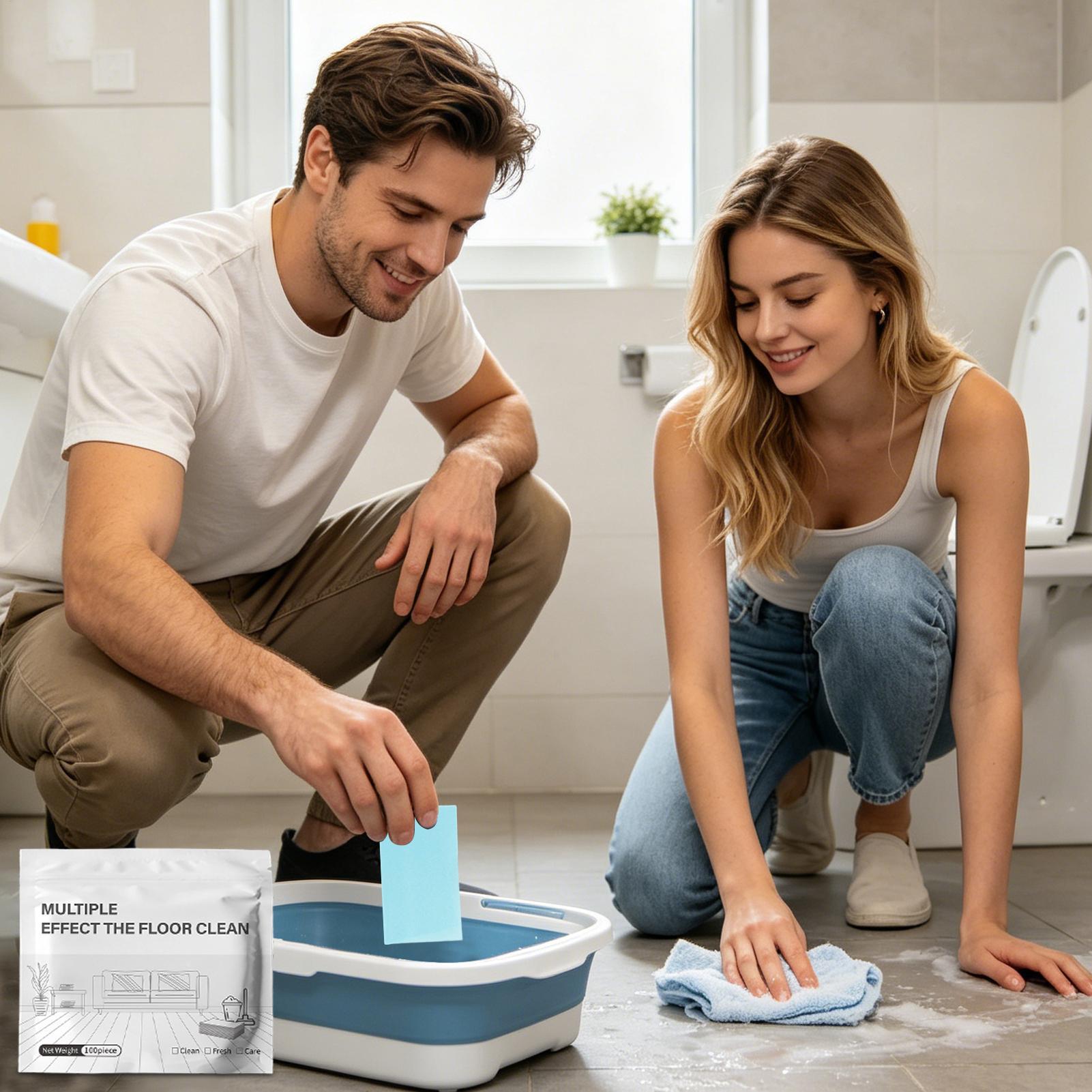 100Pcs/Box Floor Cleaner Conce - Ceramic Tile Floor recension och pris