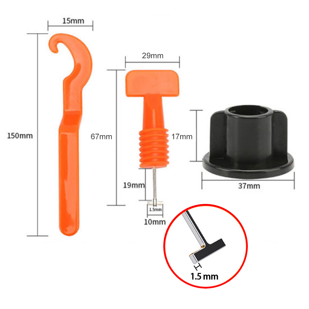 51Pcs Floor Tile Leveling Syst - Ceramic Tile Floor recension och pris