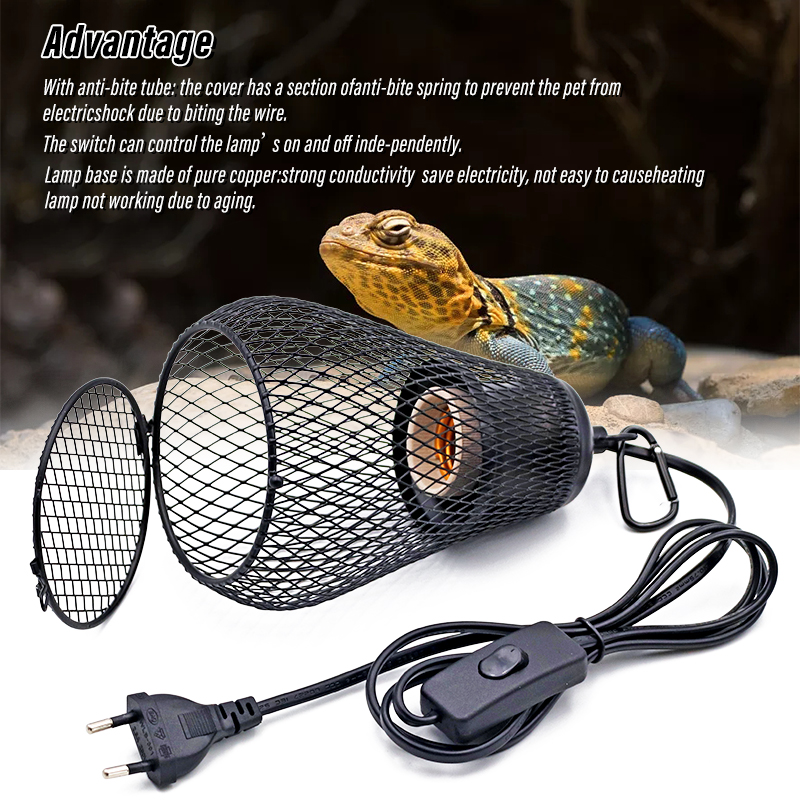 Pet Reptile Heat Lamp Shade In - Ceramic Heat Emitter recension och pris