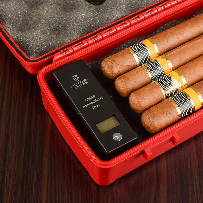 Cigar Moisture Meter Hygromete - Digital Hygrometer Probe recension och pris