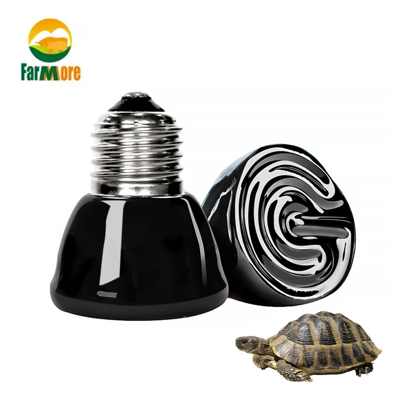 25/50/75/100W E27 Black Infrar - Ceramic Heat Emitter recension och pris