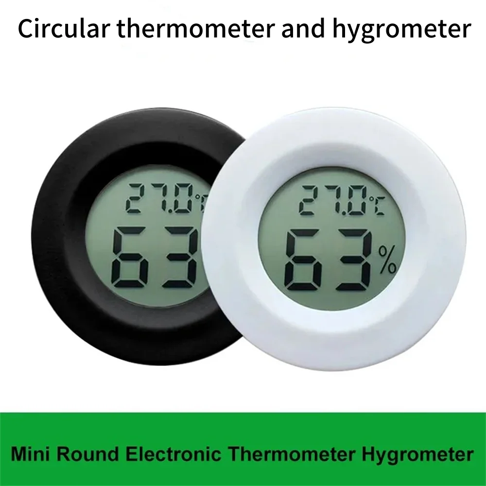Mini Round Digital Thermometer - Digital Hygrometer Probe recension och pris