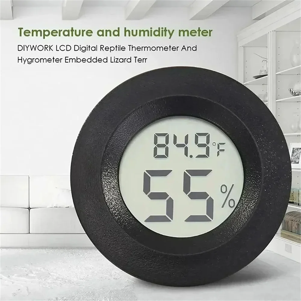 Mini Round Digital Thermometer - Digital Hygrometer Probe recension och pris