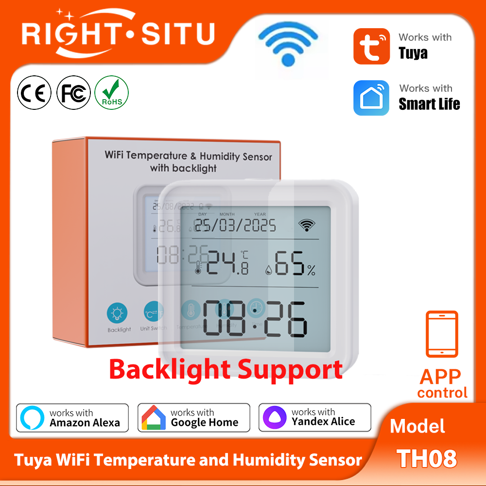 Tuya Temperature and Humidity  - Digital Hygrometer Probe recension och pris