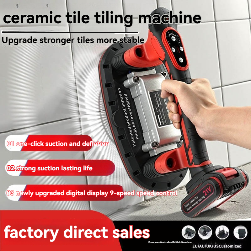21V Lithium Cordless Tile Leve - Ceramic Tile Floor recension och pris