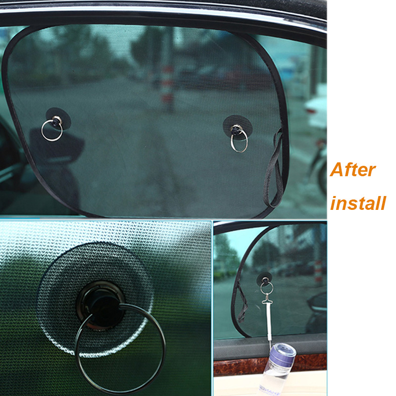 Super Quality 2pcs Black Side  - Screen Top Mesh recension och pris