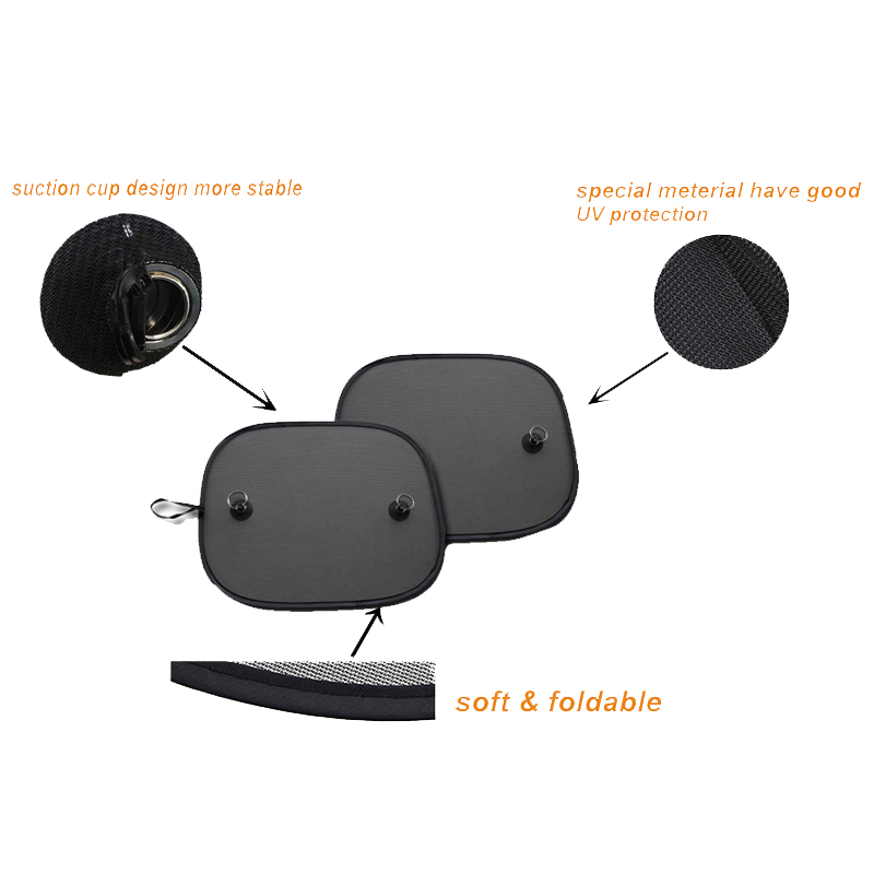 Super Quality 2pcs Black Side  - Screen Top Mesh recension och pris