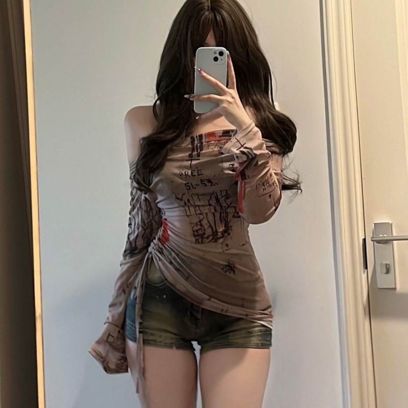 Long-Sleeved T-Shirt Spicy Gir - Screen Top Mesh recension och pris