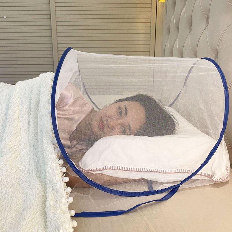 Foldable Mosquito Net Head Cov - Screen Top Mesh recension och pris