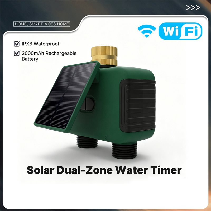 ABMR-Tuya Wifi Smart Solar Dua - Timer Dual Outlet recension och pris