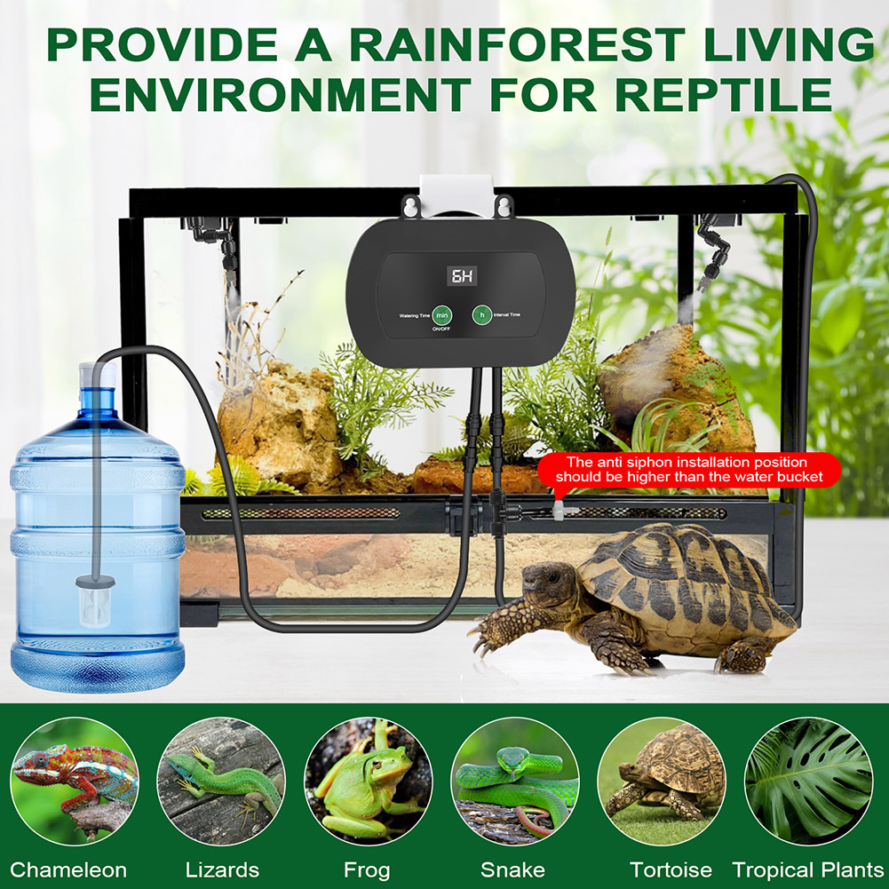 Automatic Reptile Mist Sprinkl - Misting Nozzle Reptile recension och pris