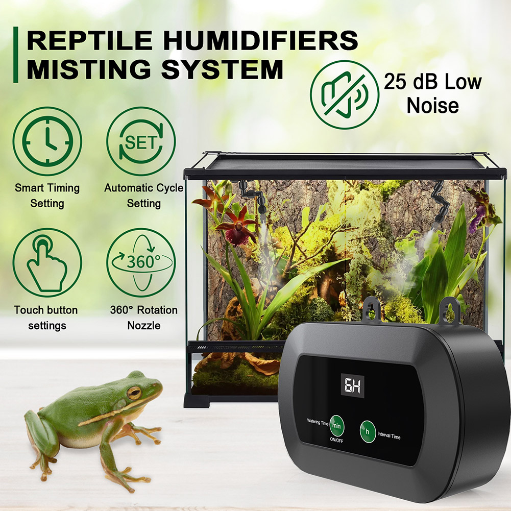 Automatic Reptile Mist Sprinkl - Misting Nozzle Reptile recension och pris