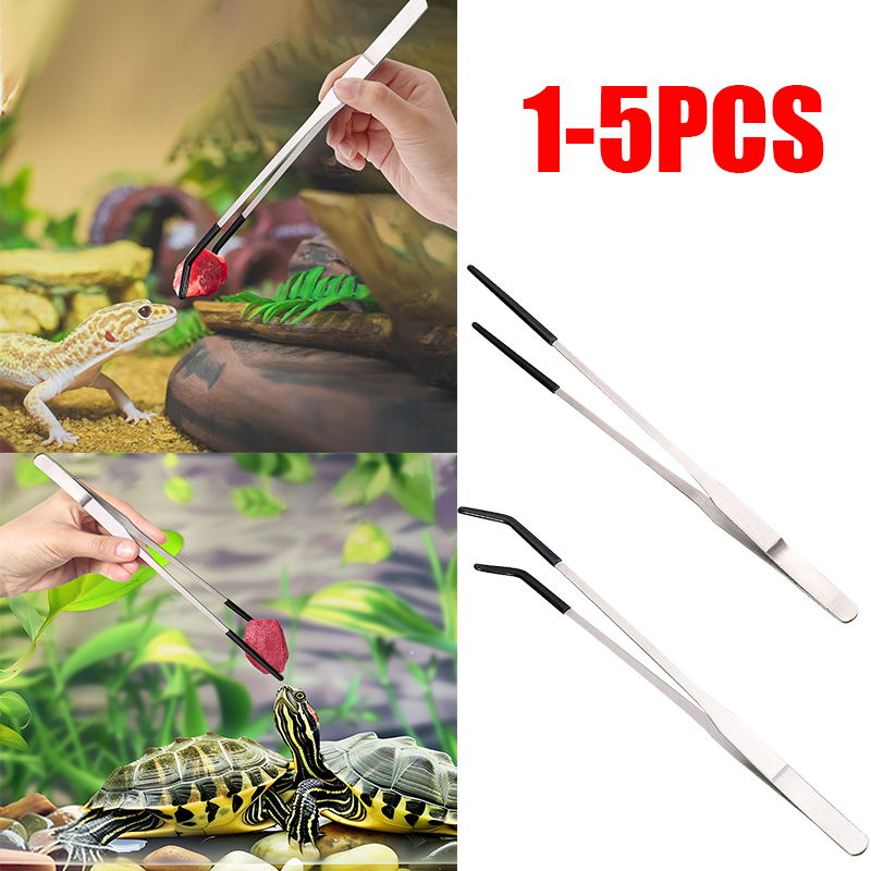 5-1PC Stainless Steel Straight - Feeding Tong Stainless recension och pris