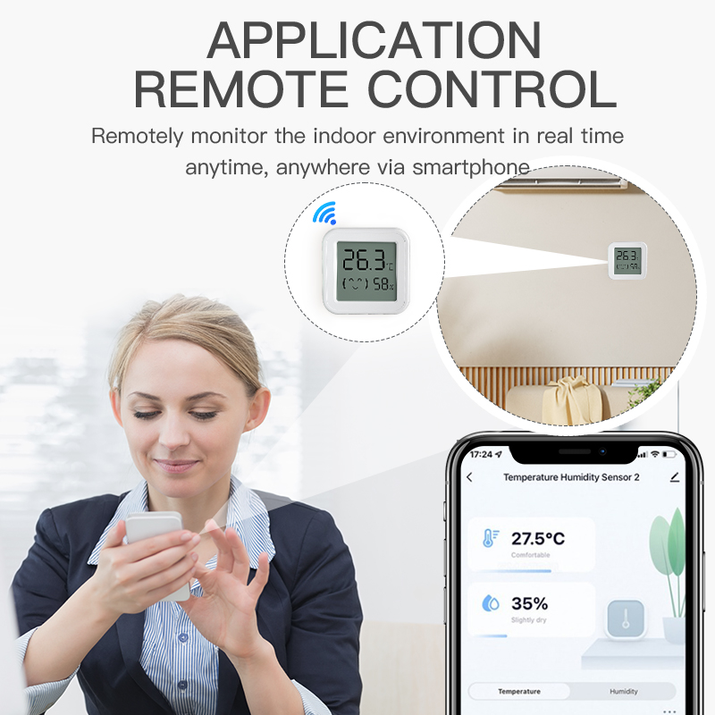 Bluetooth Temperature Humidity - Digital Hygrometer Probe recension och pris
