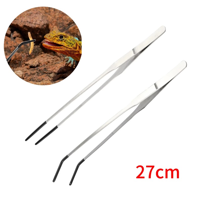 2Pcs Stainless Steel Tweezers  - Feeding Tong Stainless recension och pris