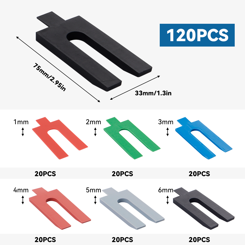 120PCS Reusable U-shape Cerami - Ceramic Tile Floor recension och pris