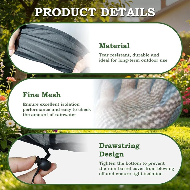 B23B For Rain Barrel Top Lid N - Screen Top Mesh recension och pris