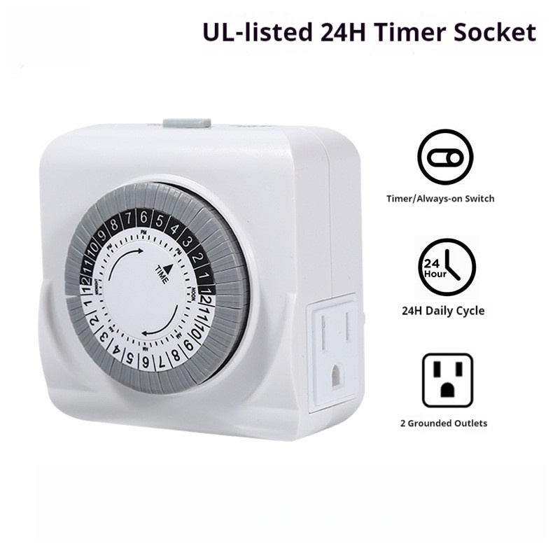 US SPEC/PLUG Standard Certific - Timer Dual Outlet recension och pris