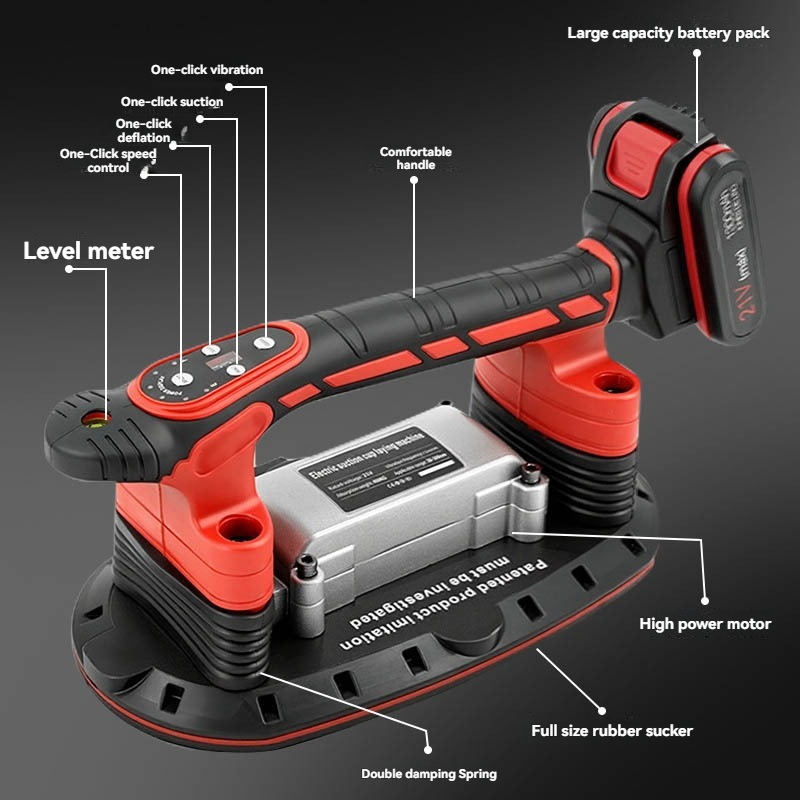 9 Gears Adjustable Tile Vibrat - Ceramic Tile Floor recension och pris