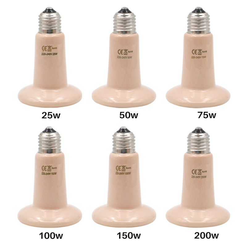 5Pcs Pet Heating Lamp 220V Inf - Ceramic Heat Emitter recension och pris