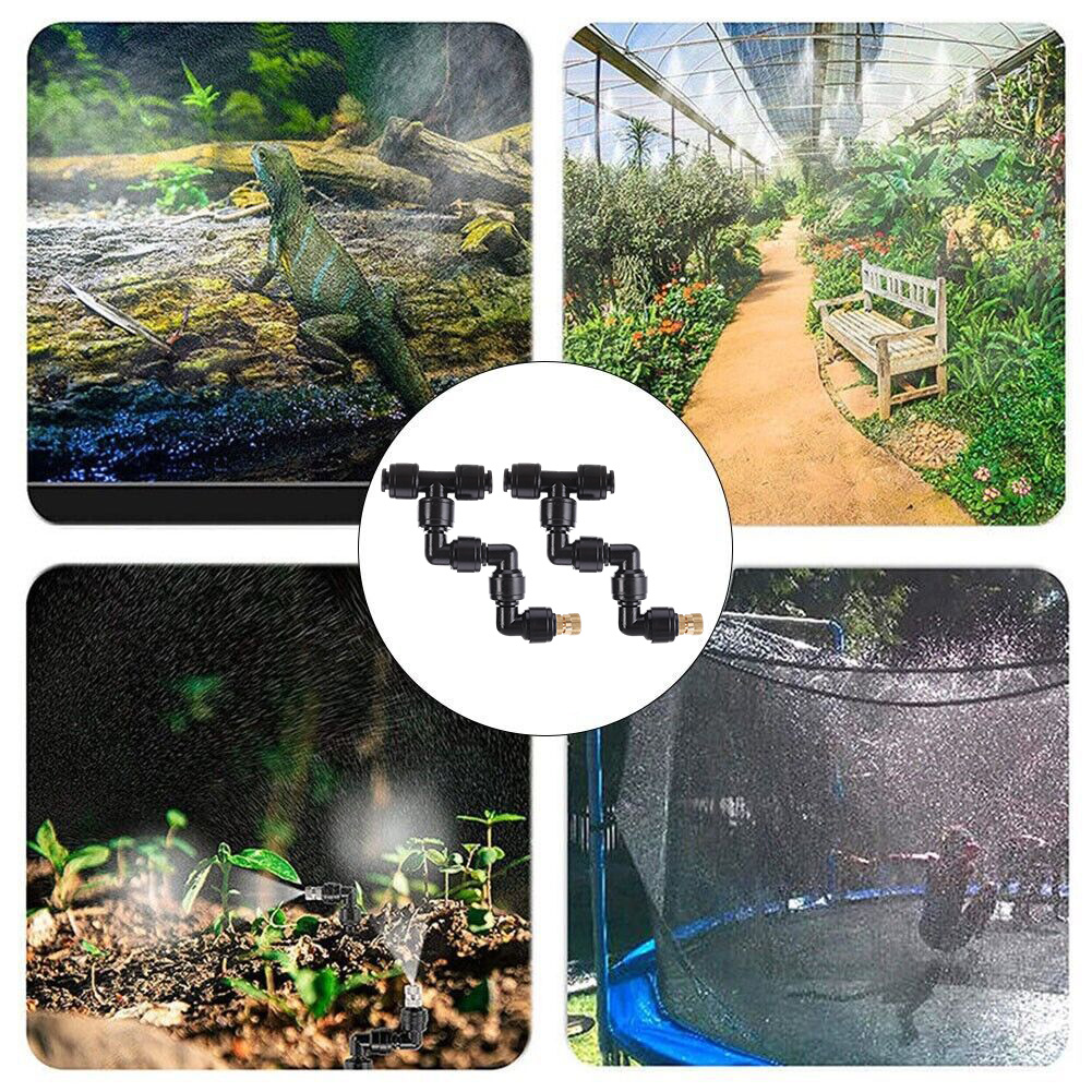 2 PCS Black Atomizing Nozzle 3 - Misting Nozzle Reptile recension och pris