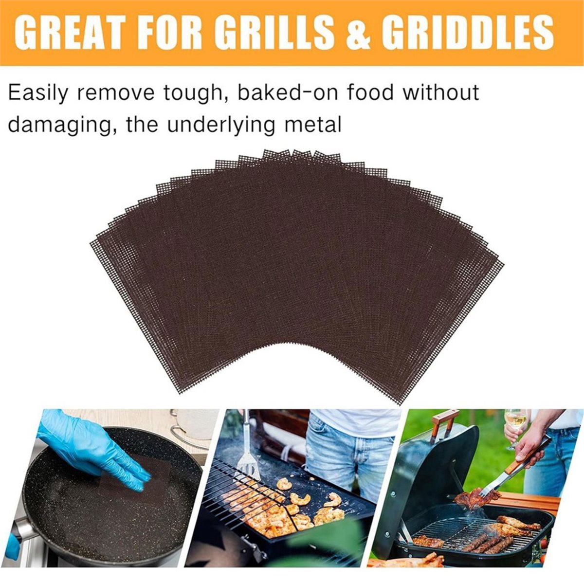 100 Pack Griddle 4x5.5'' Scree - Screen Top Mesh recension och pris