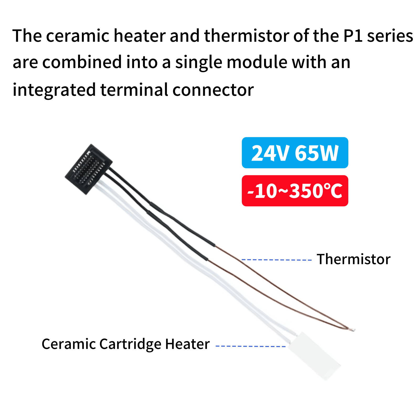 Caremic Heater & Thermistor Fo - Ceramic Heat Emitter recension och pris