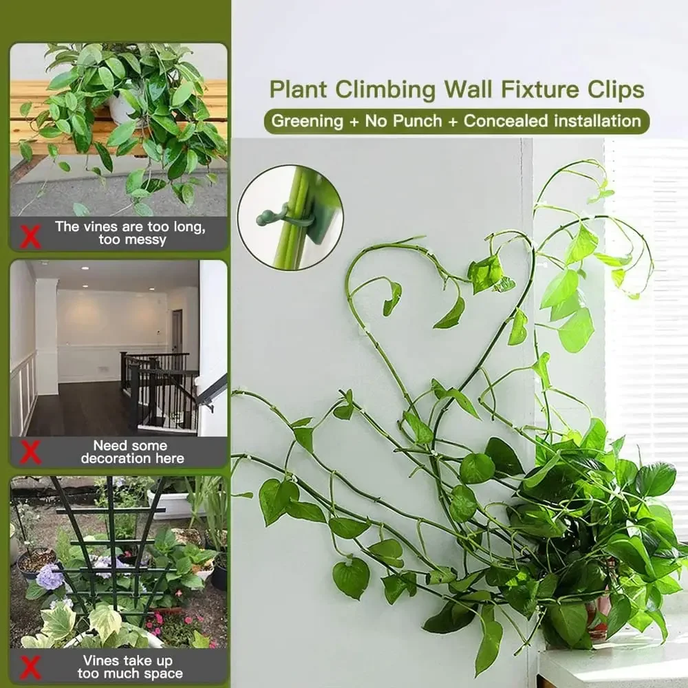 1/30/50Pcs For Garden Accsesor - Vine Climbing Plastic recension och pris
