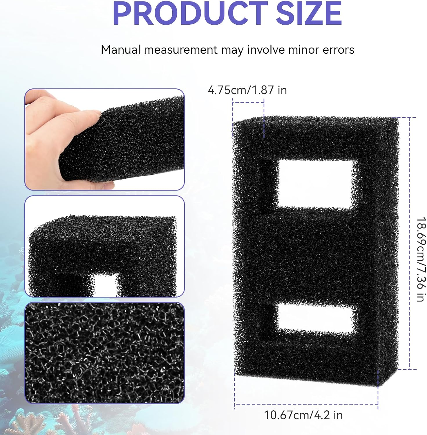 Compatible Foam Filter Block F - Fluval Aquarium Spec recension och pris