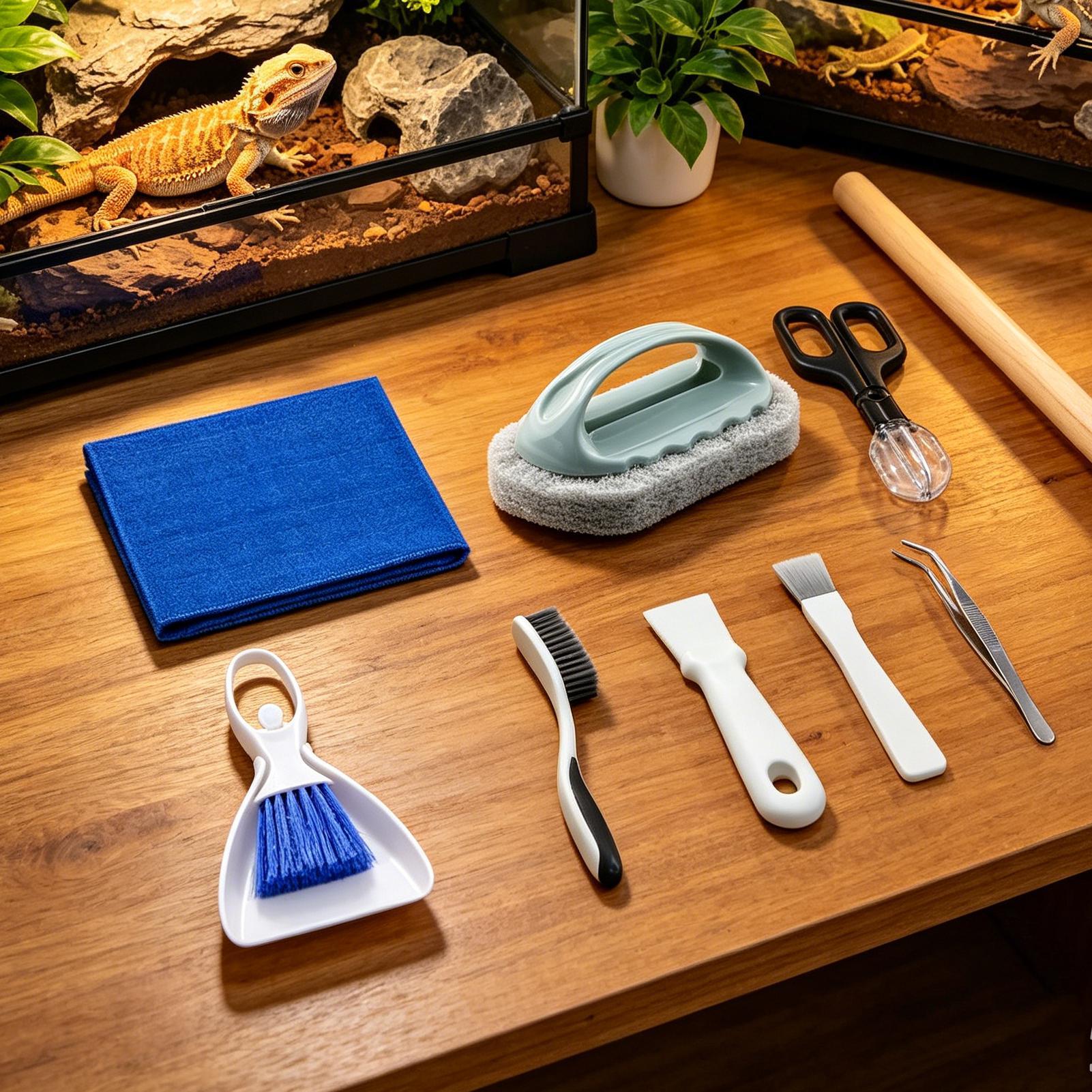 Bearded Dragon Tank Cleaning K - Feeding Tong Stainless recension och pris