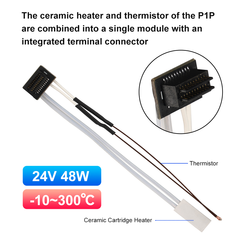 For Bambu Lab Hotend V2.0 V3.0 - Ceramic Heat Emitter recension och pris