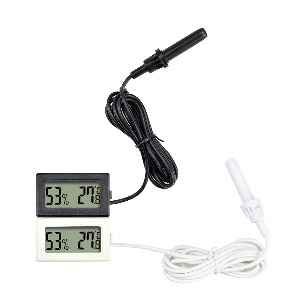 2pcs Mini Digital Hygrometer T - Digital Hygrometer Probe recension och pris